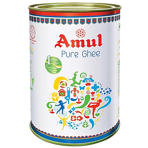 Amul pure ghee 1 liter Tin