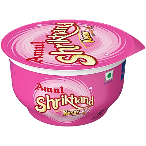 Amul Shrikhand Cool Scoop - Kesar, 100 g Cup