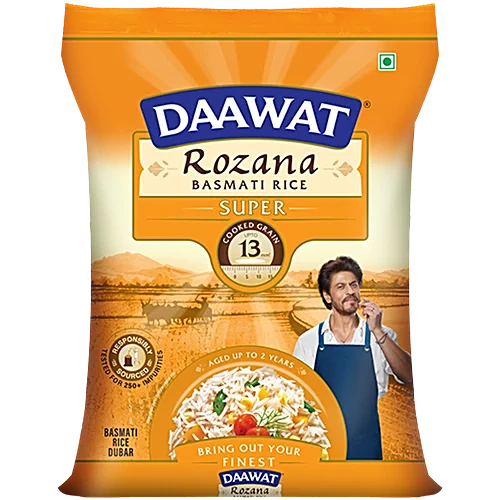 Daawat Rozana Super Basmati Rice, 1 kg